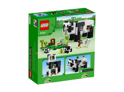 KLOCKI LEGO MINECRAFT REZERWAT PANDY DOMEK BAMBUSOWY LAS 21245