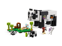 KLOCKI LEGO MINECRAFT REZERWAT PANDY DOMEK BAMBUSOWY LAS 21245