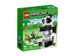 KLOCKI LEGO MINECRAFT REZERWAT PANDY DOMEK BAMBUSOWY LAS 21245