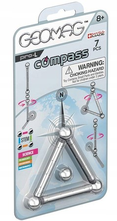 KLOCKI MAGNETYCZNE PRO-L 7 EL COMPASS - GEOMAG