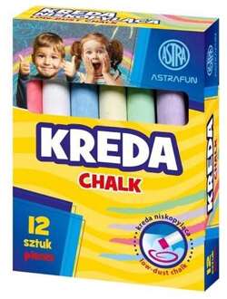 KREDA KOLOROWA JUMBO CHODNIKOWA TABLICOWA NISKOPYLĄCA ASTRA FUN 