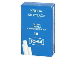 KREDA SZKOLNA NIEPYLĄCA 10 SZTUK  - TOMA