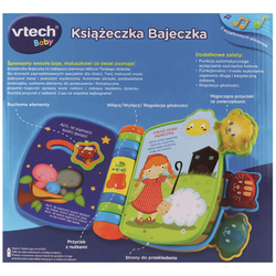 KSIĄŻECZKA BAJECZKA VTECH EDUKACYJNA INTERAKTYWNA UCZY ŚPIEWA ŚWIECI