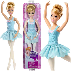 LALKA DISNEY PRINCESS BALLERINA CINDERELLA KSIĘŻNICZKA BALETNICA MATTEL