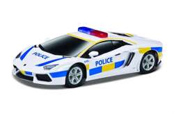 LAMBORGHINI AVENTADOR MAISTO MOTOSUNDS SAMOCHÓD POLICJA 1:24 ŚWIATŁO DŹWIĘK