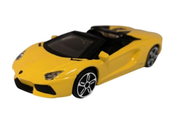 LAMBORGHINI AVENTADOR ROADSTER SAMOCHÓD METALOWY AUTO MODEL BBURAGO 1:43