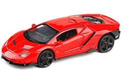 LAMBORGHINI CENTENARIO CZERWONY SAMOCHÓD METALOWY AUTO MODEL BBURAGO 1:43