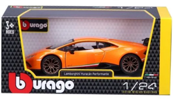 LAMBORGHINI HURACAN PERFORMANTE SAMOCHÓD METALOWY POJAZD MODEL BBURAGO 1/24