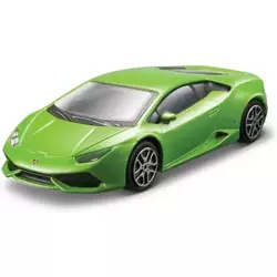 LAMBORGHINI HURACAN ZIELONY SAMOCHÓD METALOWY AUTO MODEL BBURAGO 1:43