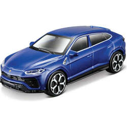 LAMBORGHINI URUS NIEBIESKI SAMOCHÓD METALOWY MODEL POJAZD BBURAGO 1/43