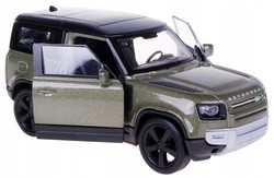 LAND ROVER DEFENDER 2020 ZŁOTY METALOWY SAMOCHODZIK KOLEKCJONERSKI WELLY