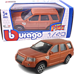 LAND ROVER FREELANDER SAMOCHÓD METALOWY AUTO MODEL BBURAGO 1:43