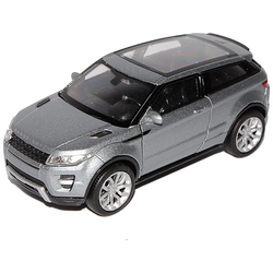 LAND ROVER RANGE ROVER EVOQUE METALOWY SAMOCHODZIK WELLY 1:34 SREBNY