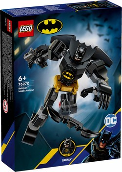 LEGO BATMAN DC SUPER HEROES FIGURKA MECHANICZNA ZBROJA BATMANA 140EL. 76270