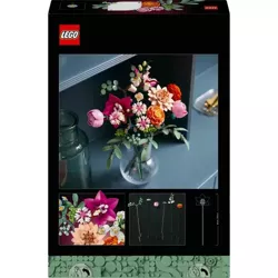 LEGO BOTANICALS PIĘKNY BUKIET RÓŻOWYCH KWIATÓW KWIATY 749 ELEMENTÓW 10342