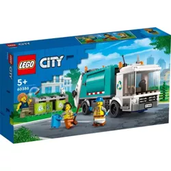 LEGO CITY CIĘŻARÓWKA RECYKLINGOWA ŚMIECIARKA AUTO FIGURKI I AKCESORIA 60386