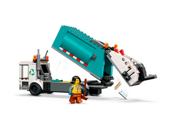 LEGO CITY CIĘŻARÓWKA RECYKLINGOWA ŚMIECIARKA AUTO FIGURKI I AKCESORIA 60386