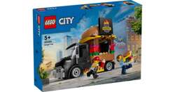 LEGO CITY CIĘŻARÓWKA Z HAMBURGERAMI SAMOCHÓD AUTO FIGURKI 194 EL. 60404