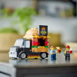 LEGO CITY CIĘŻARÓWKA Z HAMBURGERAMI SAMOCHÓD AUTO FIGURKI 194 EL. 60404