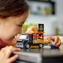 LEGO CITY CIĘŻARÓWKA Z HAMBURGERAMI SAMOCHÓD AUTO FIGURKI 194 EL. 60404