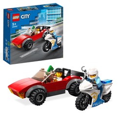 LEGO CITY MOTOCYKL POLICYJNY POŚCIG 59 KLOCKÓW 60392