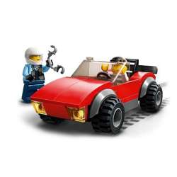 LEGO CITY MOTOCYKL POLICYJNY POŚCIG ZA SAMOCHODEM 59 KLOCKÓW 60392