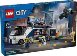 LEGO CITY POLICYJNA CIĘŻARÓWKA Z LABORATORIUM KRYMINANYM QUAD 60418