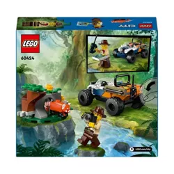 LEGO CITY QUAD BADACZA DŻUNGLI POJAZD FIGURKI AKCESORIA 92 ELEMENTY 60424