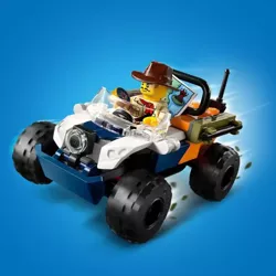 LEGO CITY QUAD BADACZA DŻUNGLI POJAZD FIGURKI AKCESORIA 92 ELEMENTY 60424