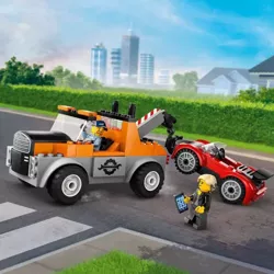 LEGO CITY SAMOCHÓD POMOCY DROGOWEJ HOLOWANIE FIGURKI AKCESORIA 101EL. 60435