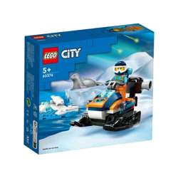 LEGO CITY SKUTER ŚNIEŻNY BADACZA ARKTYKI FIGURKA 70 ELEMENTÓW 60376