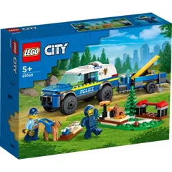 LEGO CITY SZKOLENIE PSÓW POLICYJNYCH W TERENIE 197 ELEMENTÓW 60369