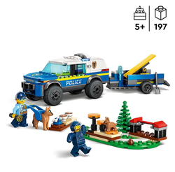 LEGO CITY SZKOLENIE PSÓW POLICYJNYCH W TERENIE 197 ELEMENTÓW 60369