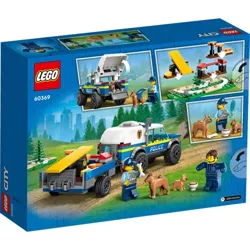 LEGO CITY SZKOLENIE PSÓW POLICYJNYCH W TERENIE 197 ELEMENTÓW 60369