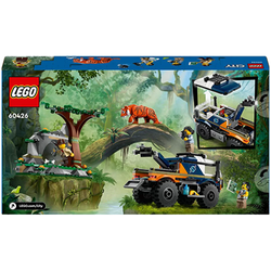 LEGO CITY TERENÓWKA BADACZA DŻUNGLI FIGURKI AKCESORIA 314 ELEMENTÓW 60426