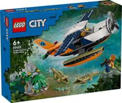 LEGO CITY WODOLOT BADACZKI DŹUNGLI SAMOLOT KROKODYLE 60425