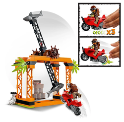 LEGO CITY WYZWANIE KASKADERSKIE ATAK REKINA 60342