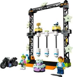 LEGO CITY WYZWANIE KASKADERSKIE PRZEWRACANIE STUNTZ 60341 PRZESZKODY 