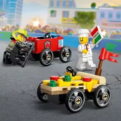 LEGO CITY ZESTAW WYŚCIGÓWEK PIZZA KONTRA WÓZ STRAŻACKI 70 ELEMENTÓW 60458