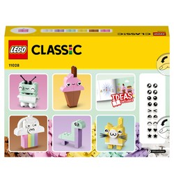 LEGO CLASSIC ZABAWA PASTELOWYMI KOLORAMI 11028 KLOCKI KONSTRUKCYJNE