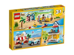 LEGO CREATOR 3W1 KAMPER NA PLAŻY DOMEK LODZIARNIA AUTKO KLOCKI 31138