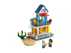 LEGO CREATOR 3W1 KAMPER NA PLAŻY DOMEK LODZIARNIA AUTKO KLOCKI 31138