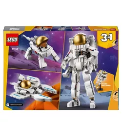 LEGO CREATOR 3W1 SPACE ASTRONAUTA KOSMICZNY PIES ODRZUTOWIEC KOSMOS 31150