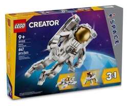 LEGO CREATOR 3W1 SPACE ASTRONAUTA KOSMICZNY PIES ODRZUTOWIEC KOSMOS 31150