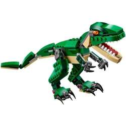 LEGO CREATOR 3w1 POTĘŻNE DINOZAURY T-REX PTERODAKTYL 174 ELEMENTY 31058