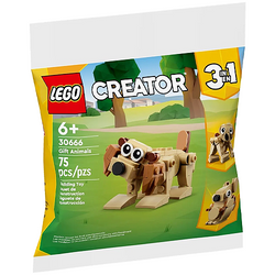 LEGO CREATOR 3w1 ZWIERZĘTA PIESEK WIEWIÓRKA NIEDŹWIADEK SASZETKA 30666