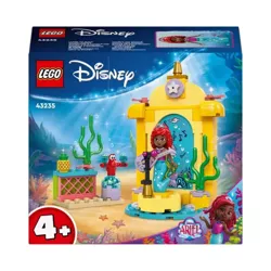 LEGO DISNEY ARIEL MAŁA SYRENKA SCENA MUZYCZNA ARIELKI KRAB SEBASTIAN 43235