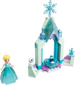 LEGO DISNEY DZIEDZINIEC ZAMKU ELSY KLOCKI FROZEN KRAINA LODU 43199