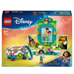 LEGO DISNEY ENCANTO RAMKA NA ZDJĘCIA SZKATUŁKA MIRABEL NA BIŻUTERIĘ 43239 