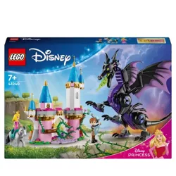 LEGO DISNEY PRINCESS DIABOLINA JAKO SMOK ZAMEK FIGURKI 583 EL. 43240